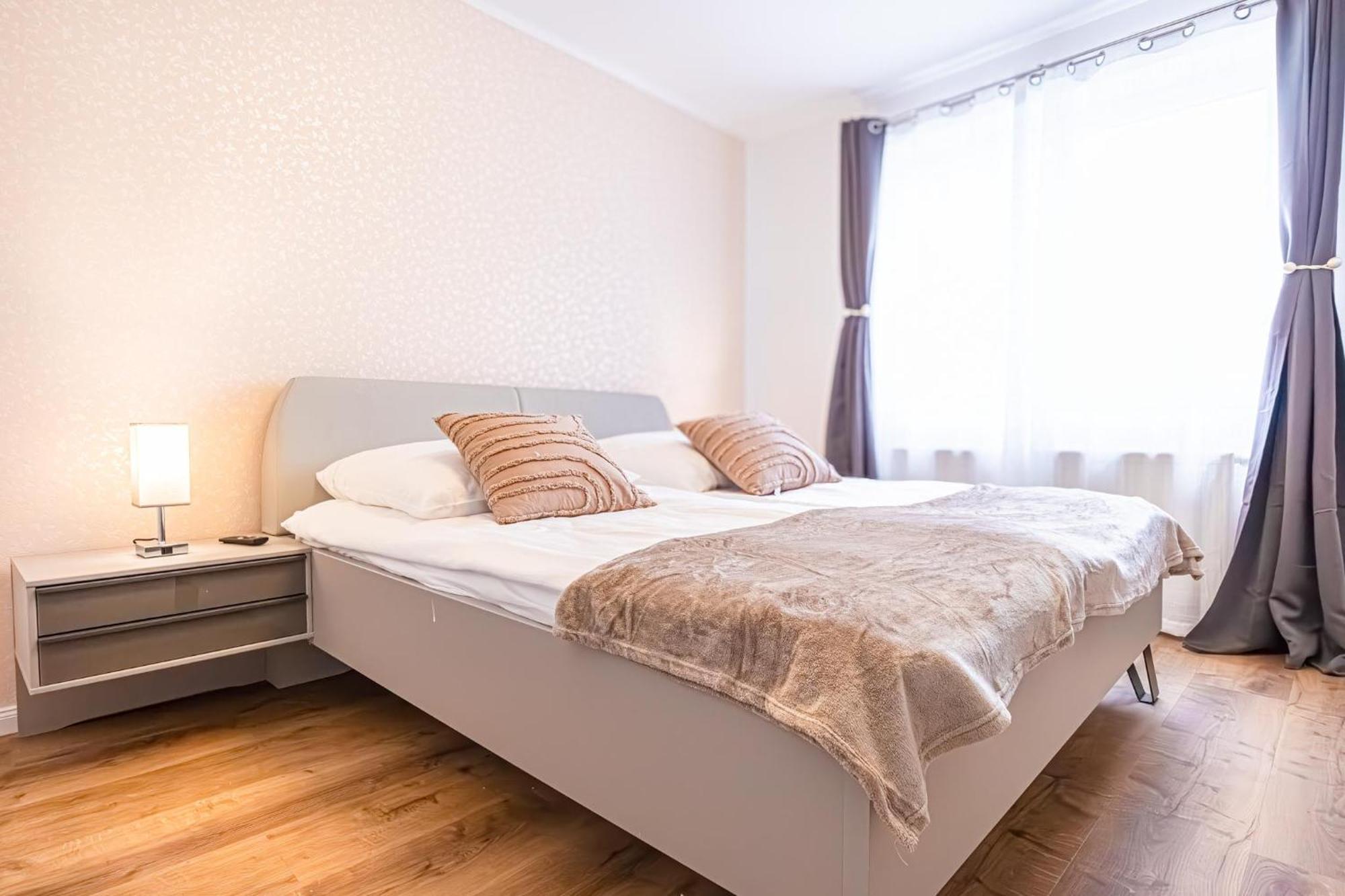 Charming 1Br And 1Lr Apt Modern Design Donaustadt Wien Ngoại thất bức ảnh