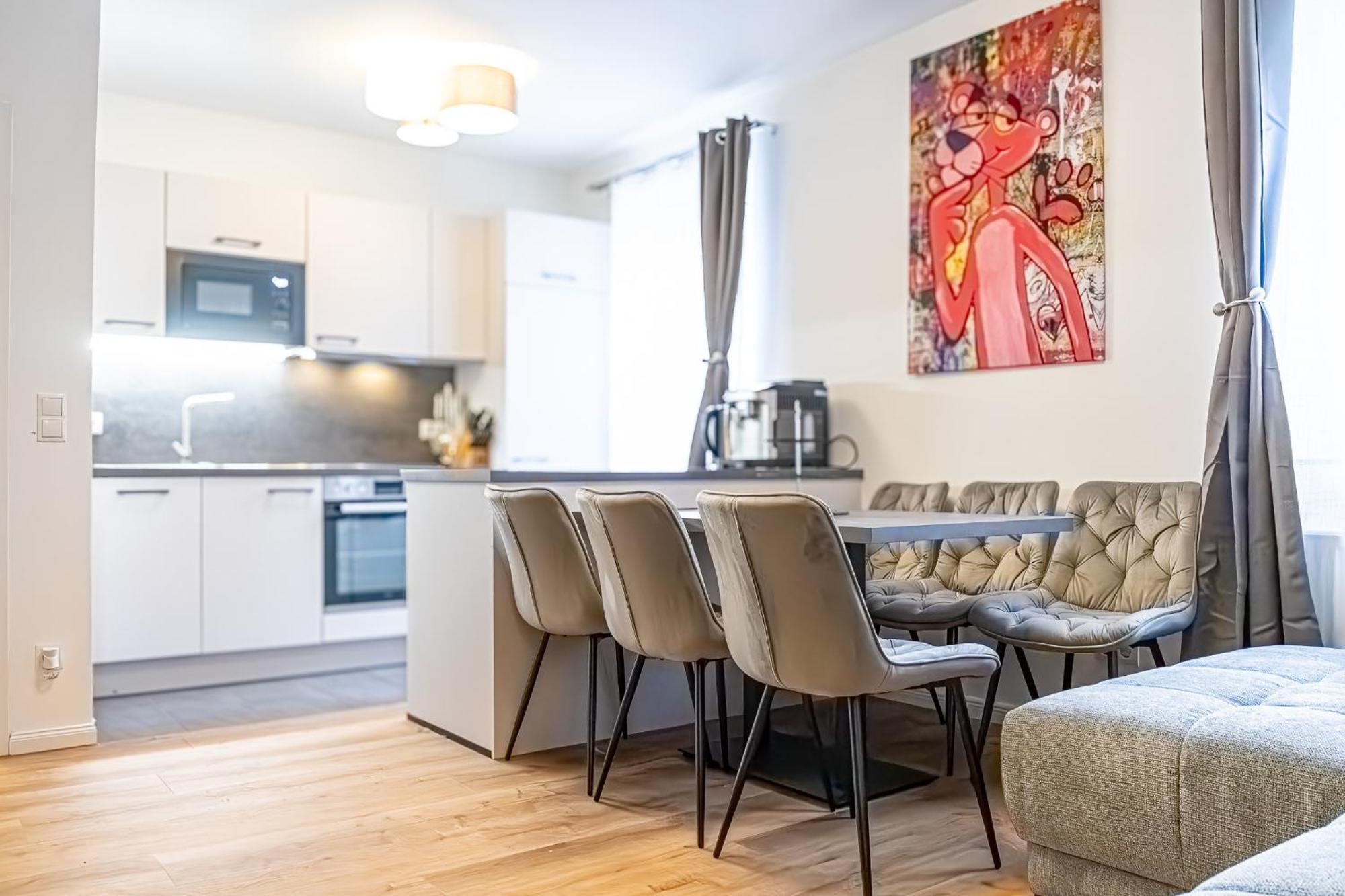 Charming 1Br And 1Lr Apt Modern Design Donaustadt Wien Ngoại thất bức ảnh