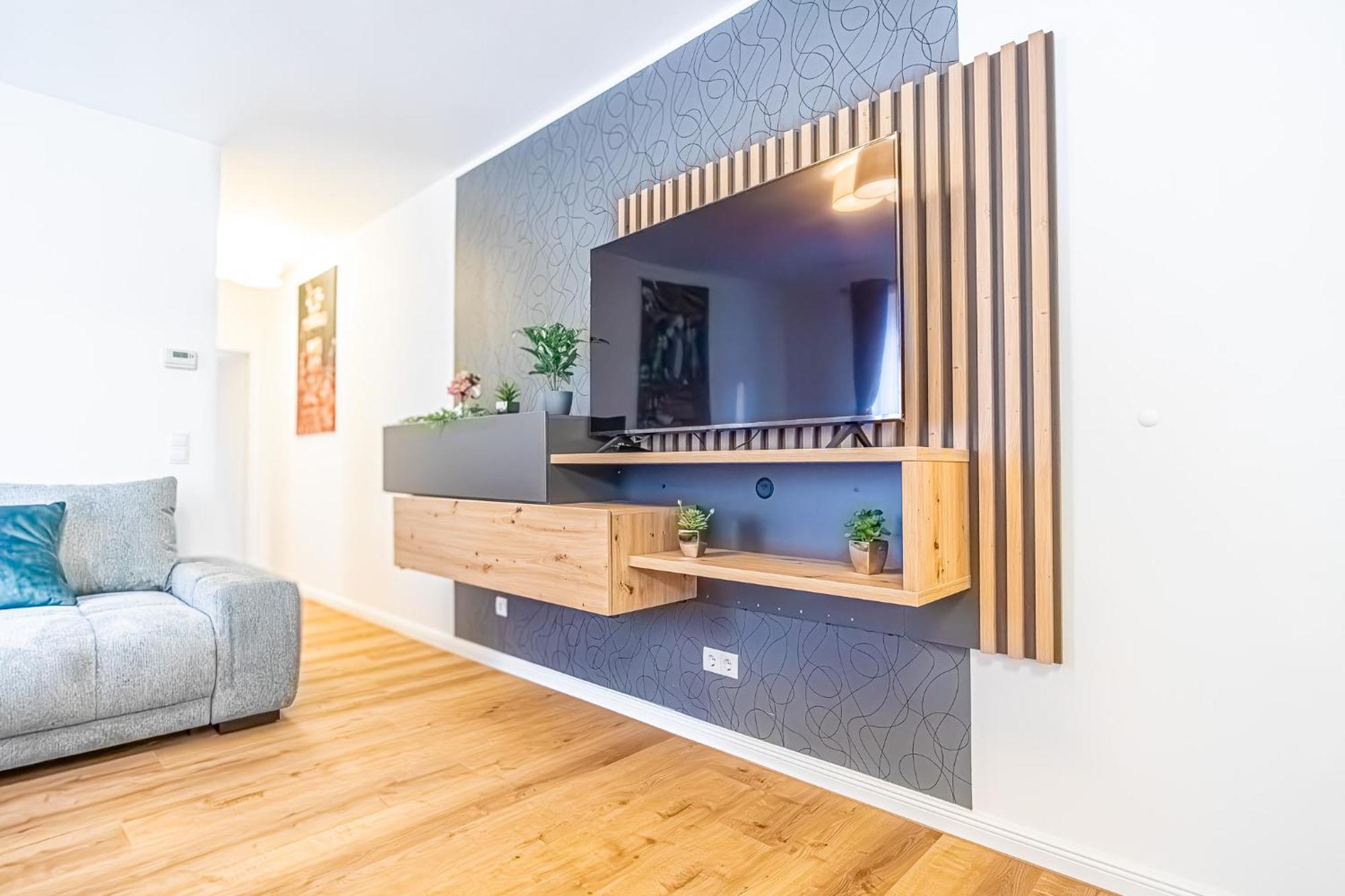 Charming 1Br And 1Lr Apt Modern Design Donaustadt Wien Ngoại thất bức ảnh