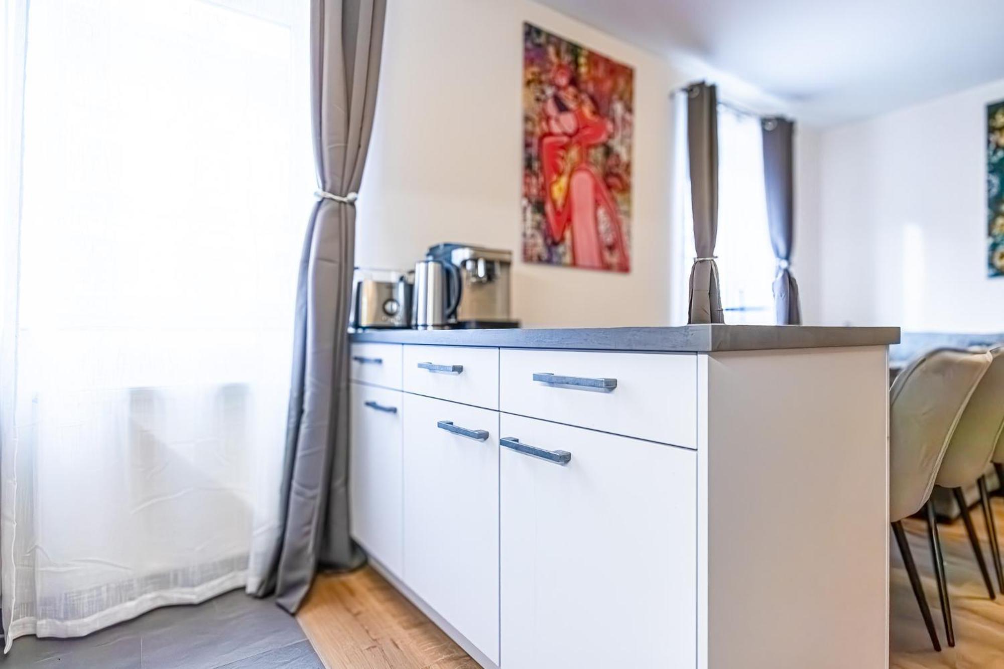 Charming 1Br And 1Lr Apt Modern Design Donaustadt Wien Ngoại thất bức ảnh