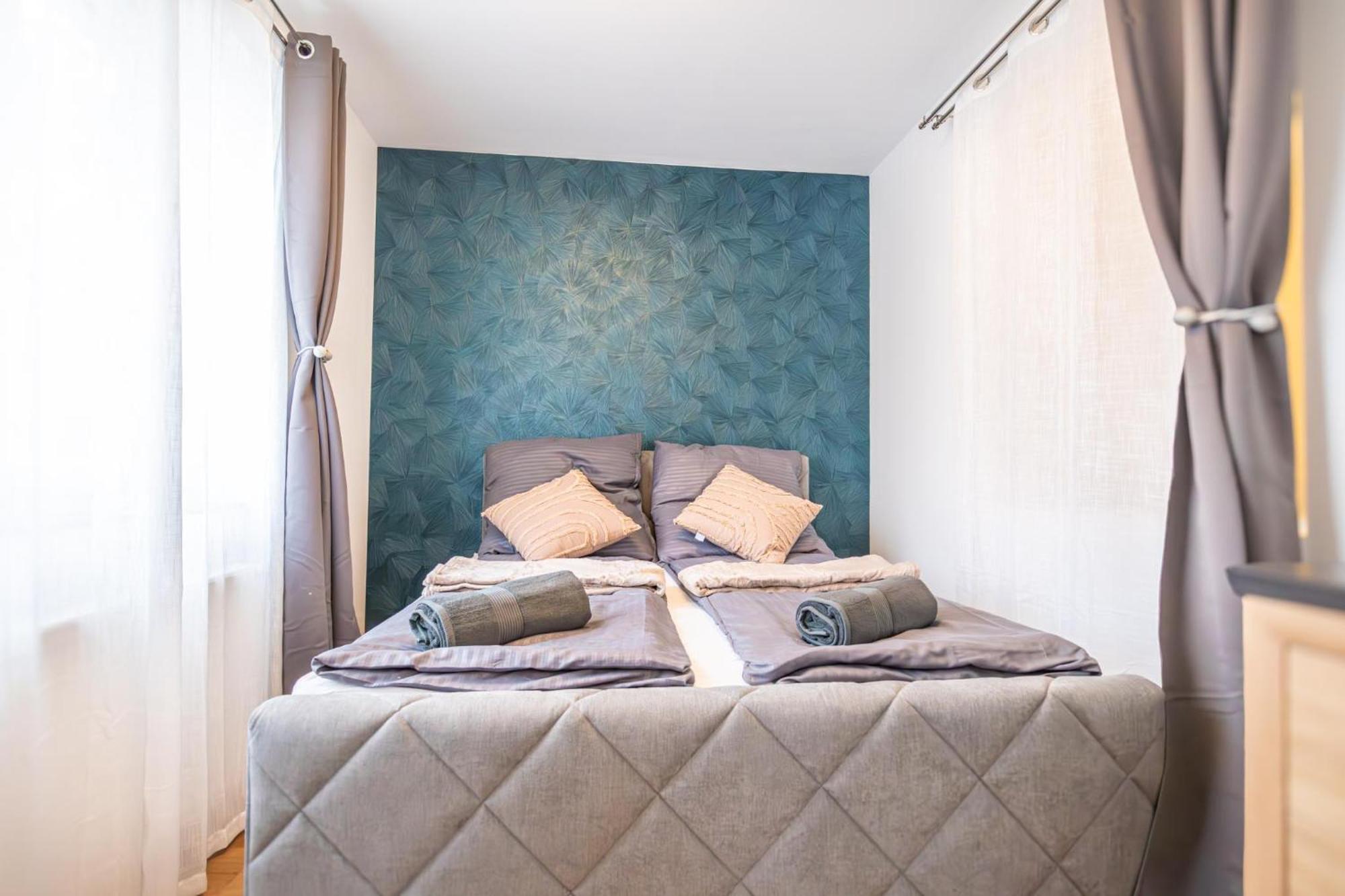Charming 1Br And 1Lr Apt Modern Design Donaustadt Wien Ngoại thất bức ảnh