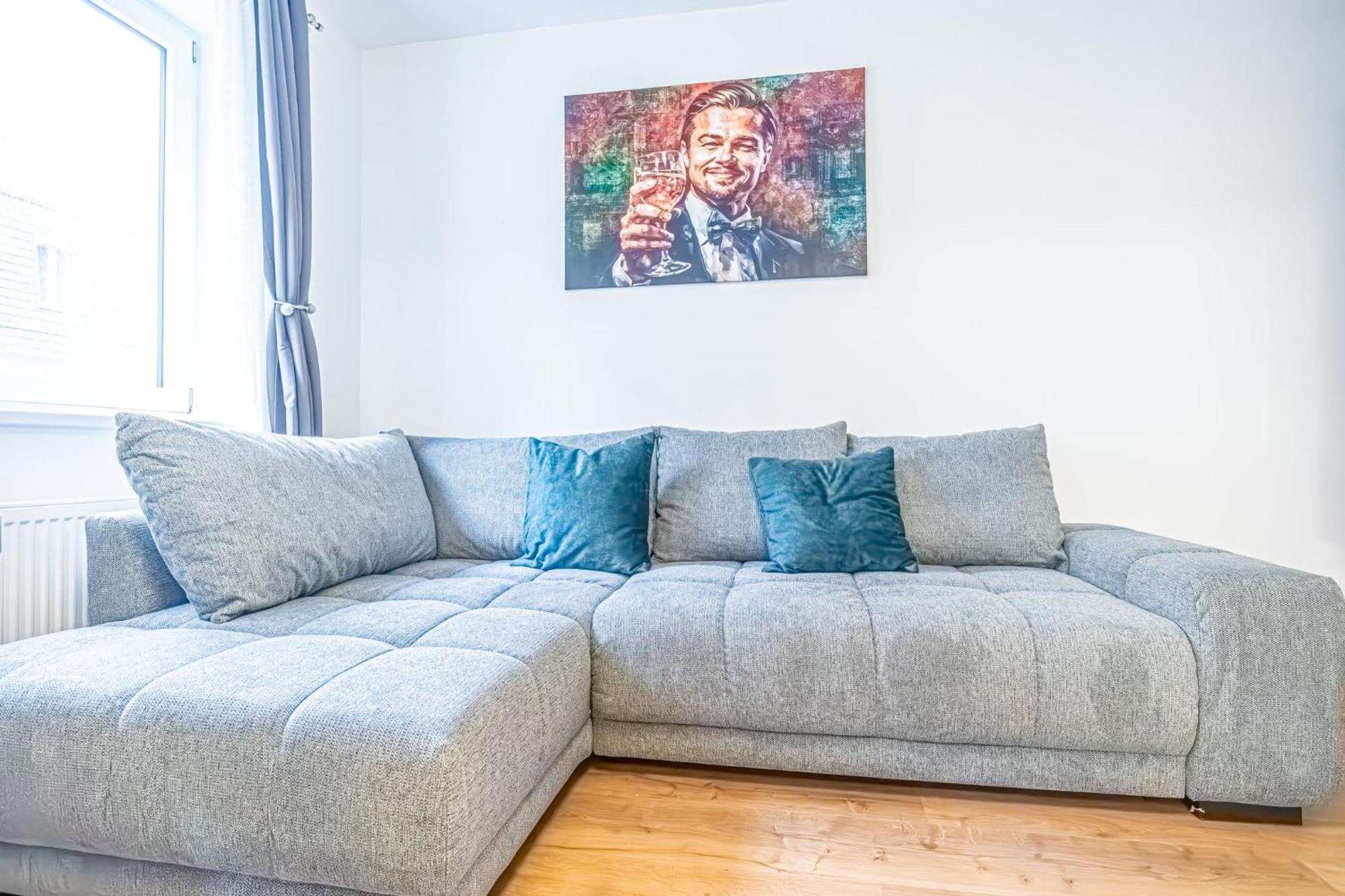 Charming 1Br And 1Lr Apt Modern Design Donaustadt Wien Ngoại thất bức ảnh