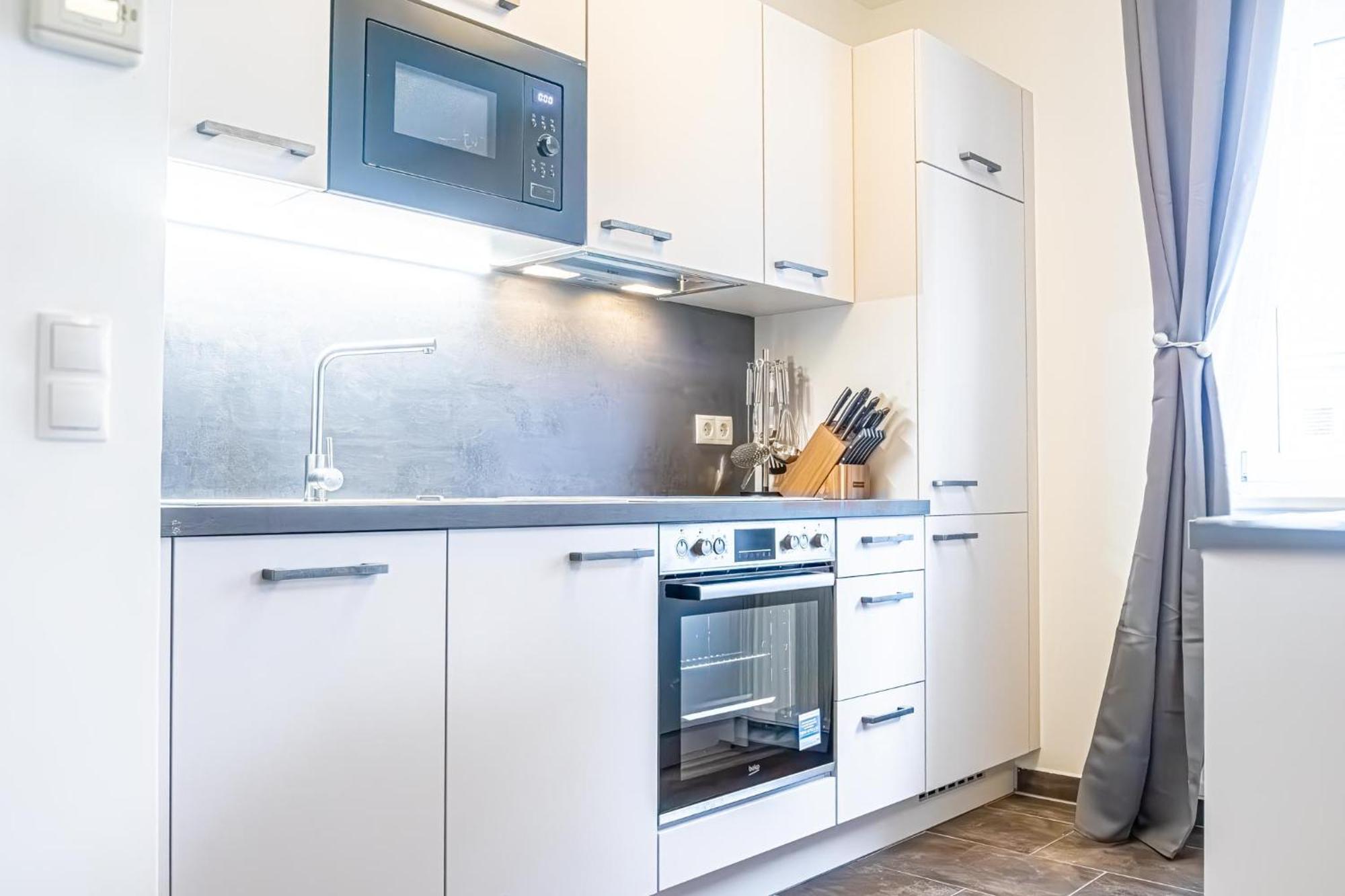Charming 1Br And 1Lr Apt Modern Design Donaustadt Wien Ngoại thất bức ảnh