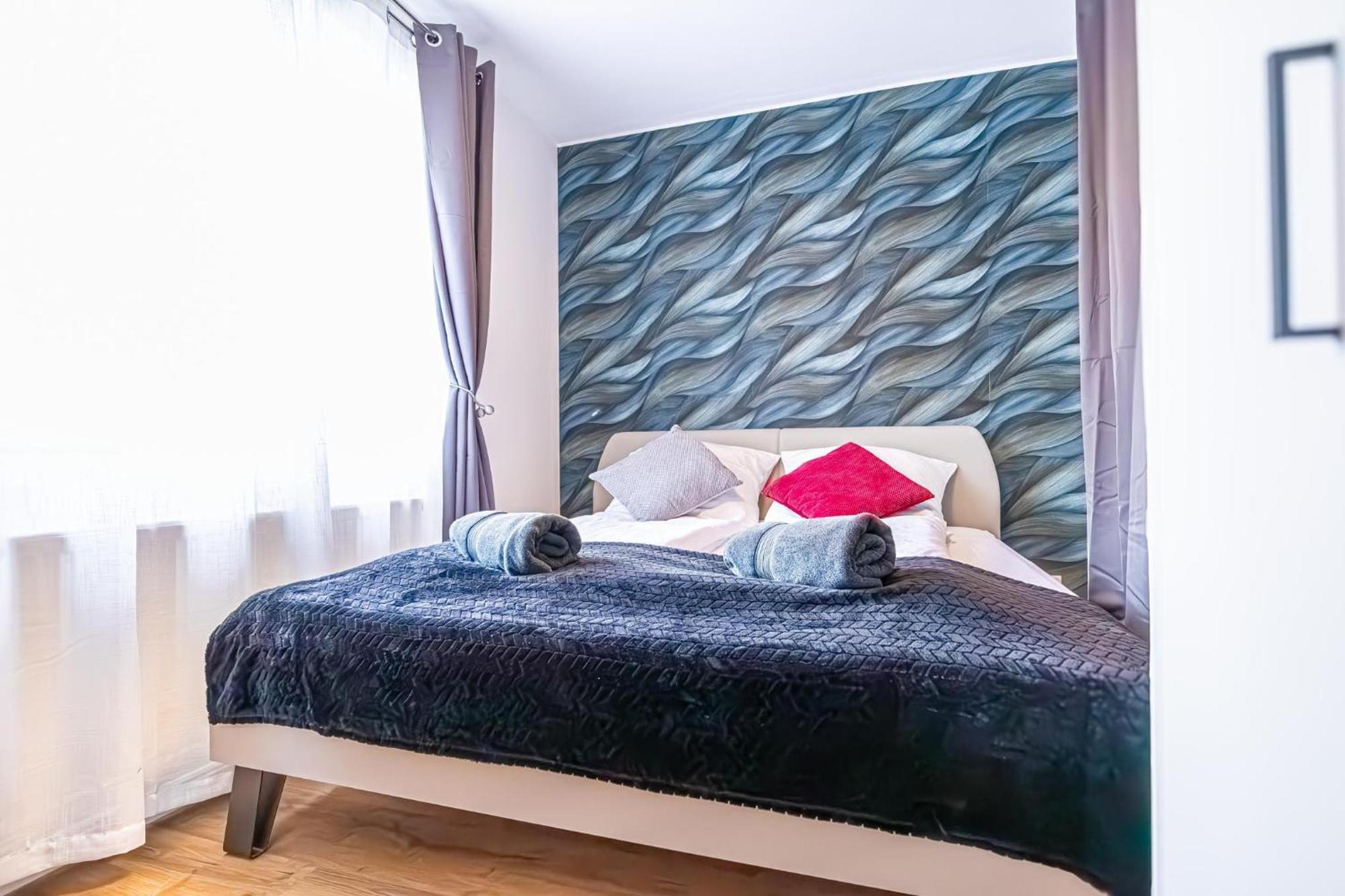 Charming 1Br And 1Lr Apt Modern Design Donaustadt Wien Ngoại thất bức ảnh