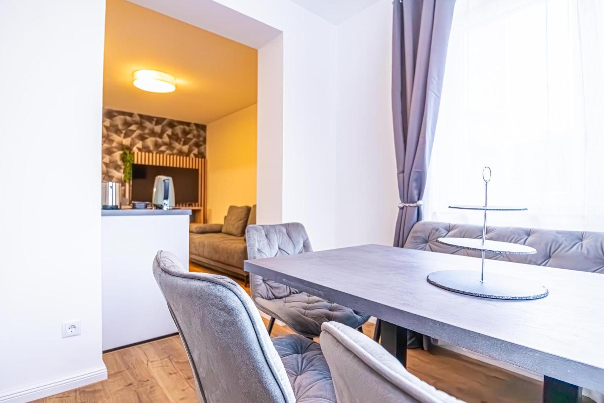 Charming 1Br And 1Lr Apt Modern Design Donaustadt Wien Ngoại thất bức ảnh